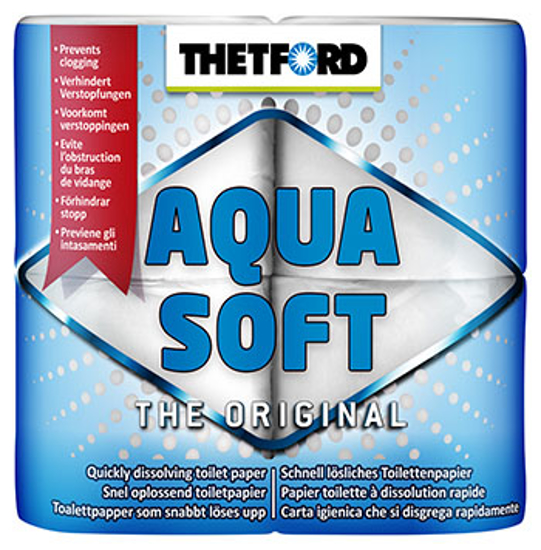 Toalettpapir Aqua Soft. 4-pk. Thetford