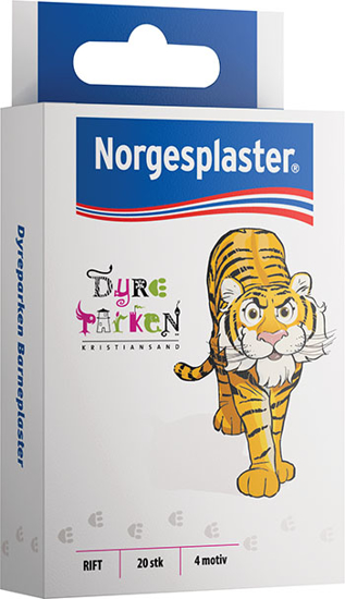 Barneplaster "Dyreparken"