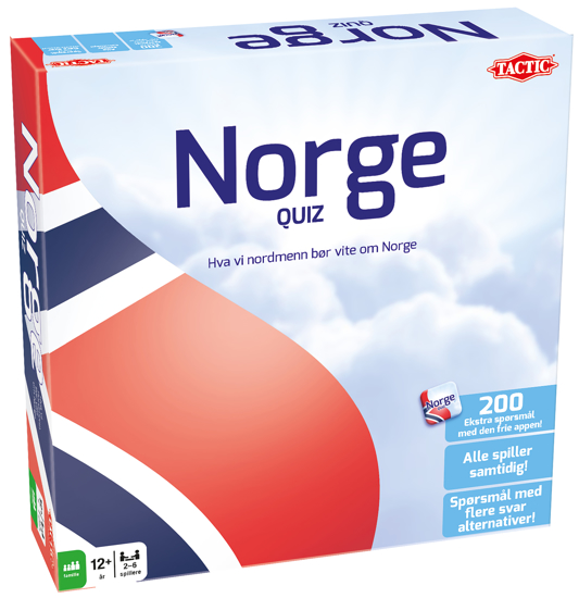 Bilde av Norge Quiz